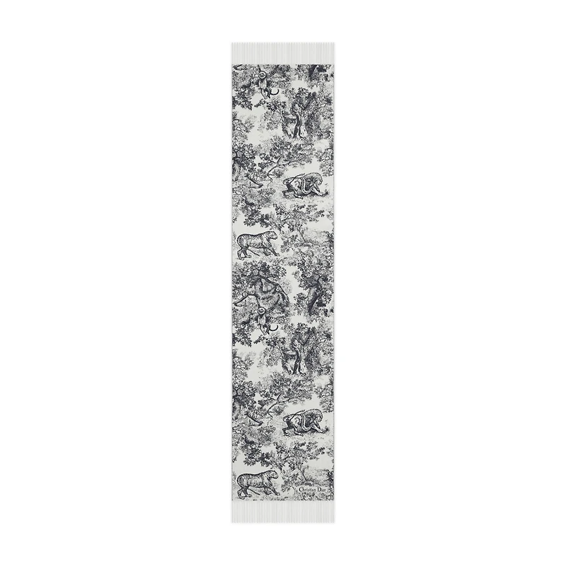Toile de Jouy Sauvage Scarf