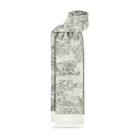 Toile de Jouy Sauvage Scarf