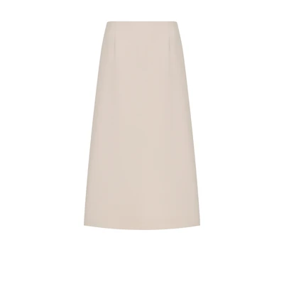 Mid-Length Flared Skirt