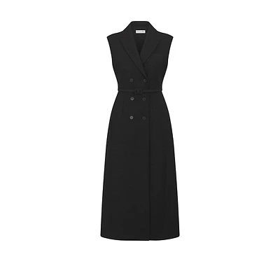 Mid-Length Blazer Dress