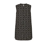 Macrocannage Sleeveless Tunic