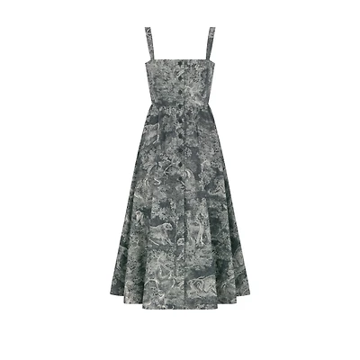 Dioriviera Mid-Length Flared Dress
