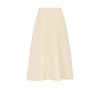 Flared Mid-Length Skirt