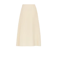 Flared Mid-Length Skirt