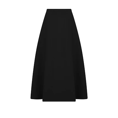 Flared Mid-Length Skirt