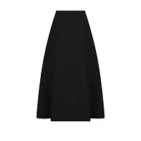 Flared Mid-Length Skirt