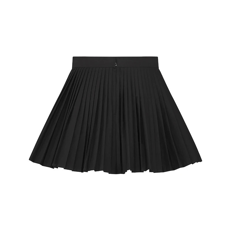 Pleated Miniskirt