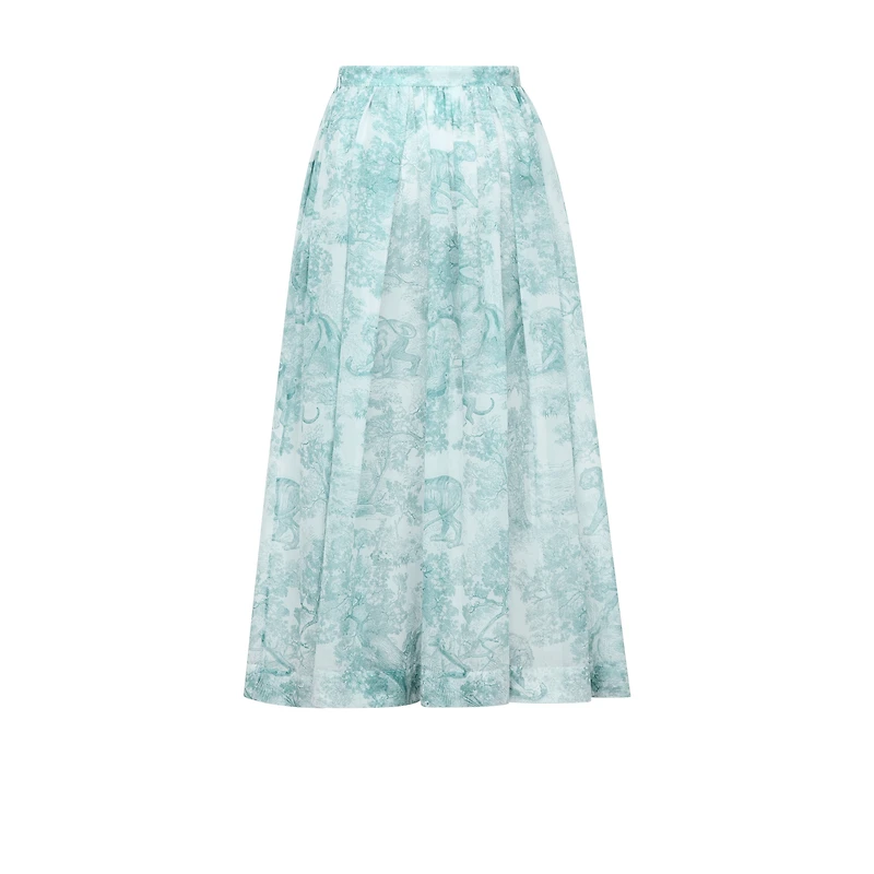 Dioriviera Mid-Length Flared Skirt