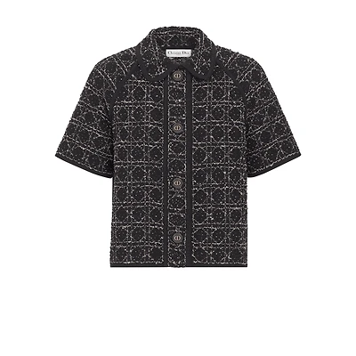 Macrocannage Short-Sleeved Jacket