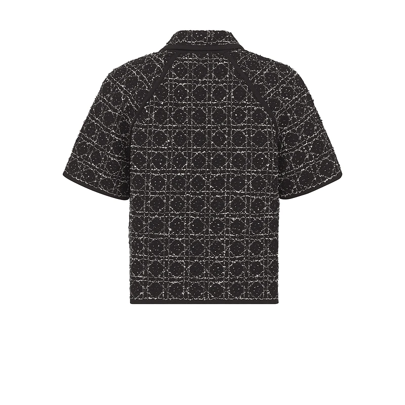 Macrocannage Short-Sleeved Jacket