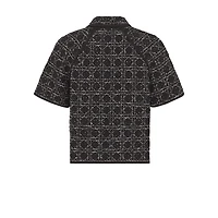 Macrocannage Short-Sleeved Jacket