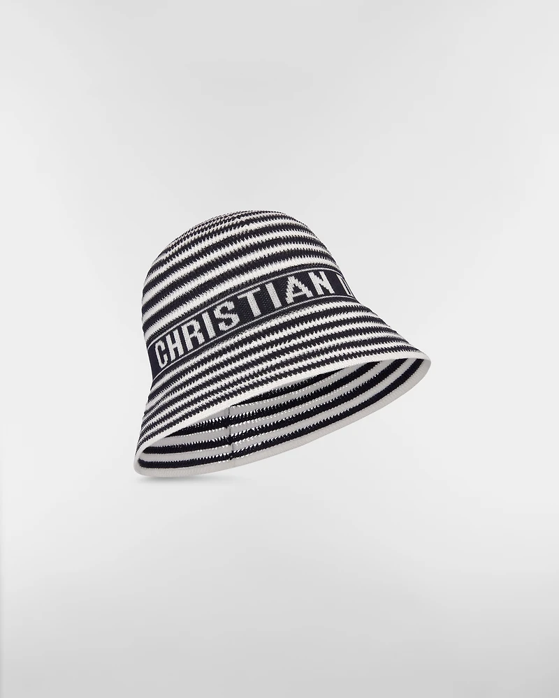 Dioriviera D-Tulipe Small Brim Cloche