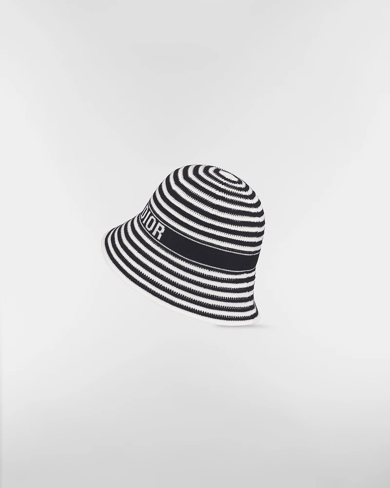Dioriviera D-Tulipe Small Brim Cloche