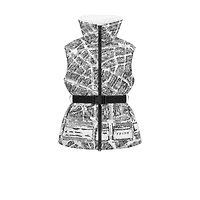 DiorAlps Belted Puffer Vest