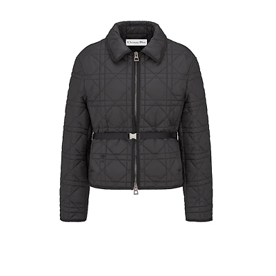 Macrocannage Belted Peacoat