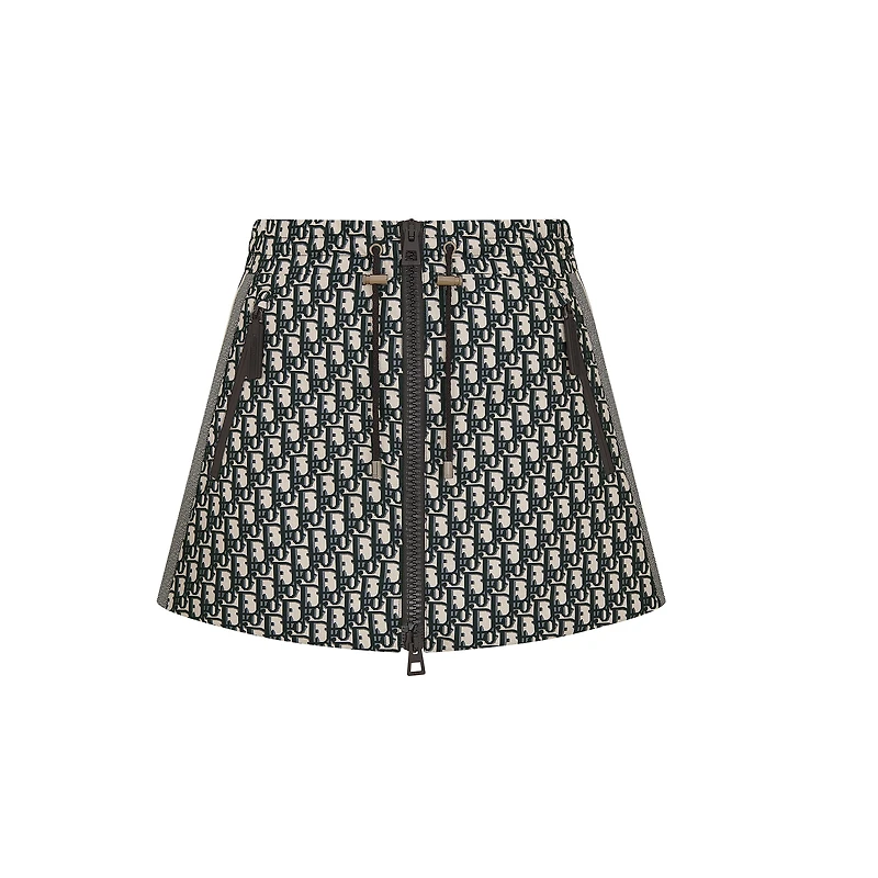 DiorAlps Zipped Miniskirt