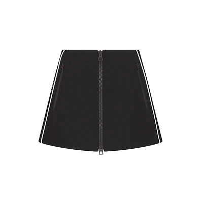 DiorAlps Zipped Miniskirt