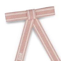 Christian Dior Embroidered Dior Twist Bow