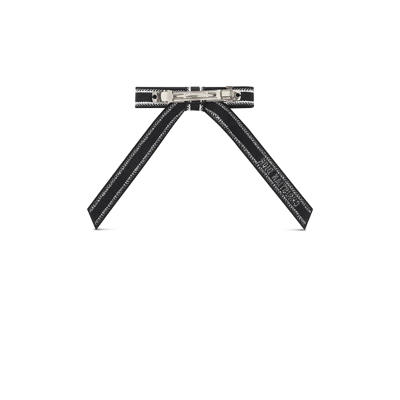 Christian Dior Embroidered Dior Twist Bow