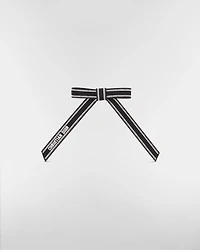 Christian Dior Embroidered Dior Twist Bow