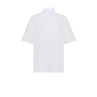 Short-Sleeved Shirt with Diorling Embroidery