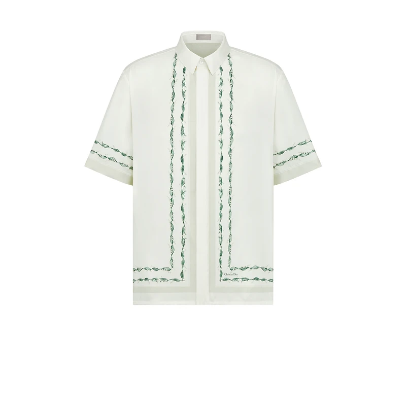 Christian Dior Couture Lily of the Valley Short-Sleeved Shirt