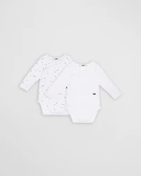 Gift Set with Two Long-Sleeved Bodysuits
