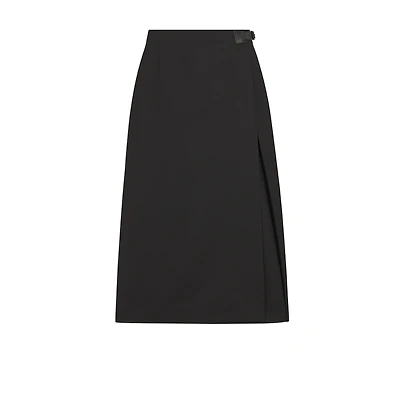 Mid-Length Wrap Skirt