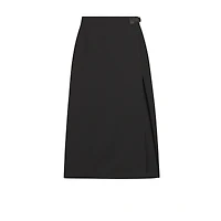 Mid-Length Wrap Skirt