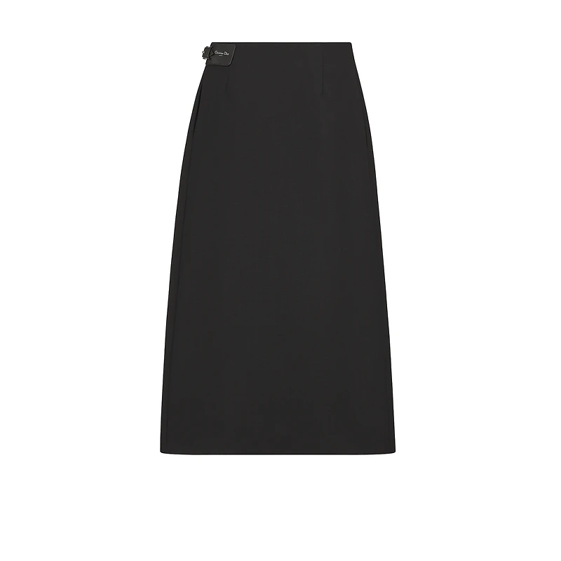 Mid-Length Wrap Skirt