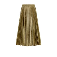 Dior Or Mid-Length Pleated Skirt