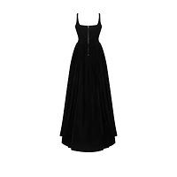 Flared Long Dress