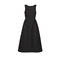 Flared Mid-Length Dress