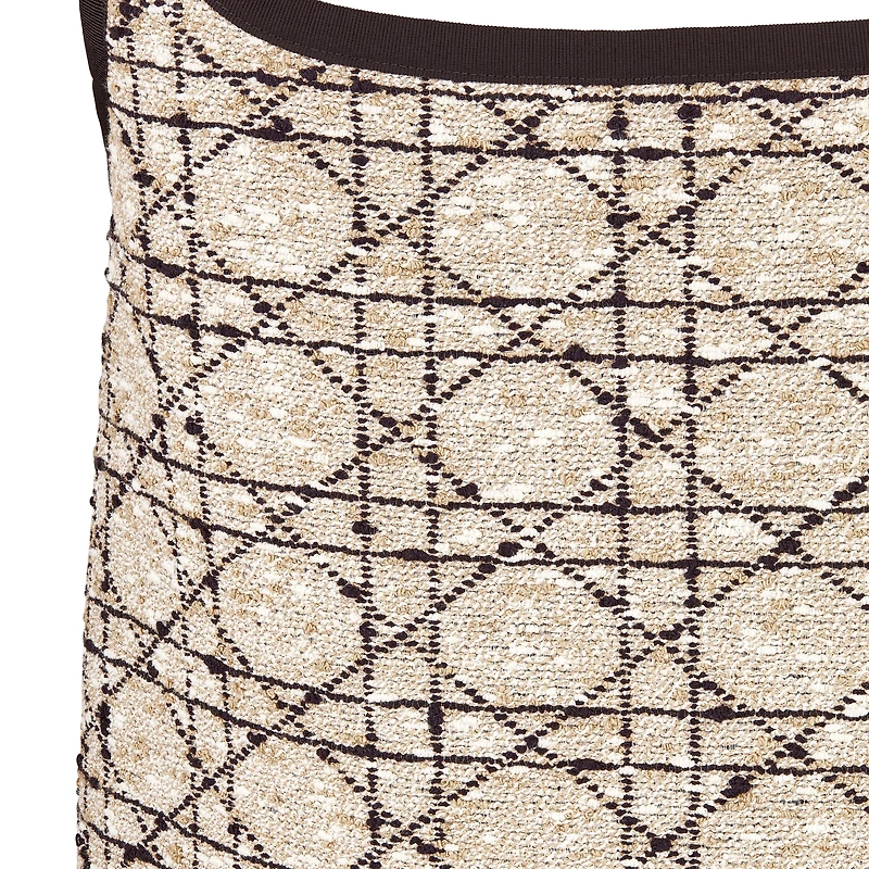 Short Flared Cannage Dress
