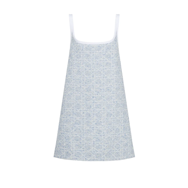 Short Flared Cannage Dress