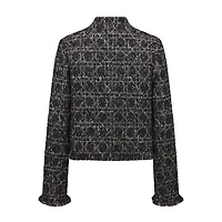Macrocannage Cropped Jacket