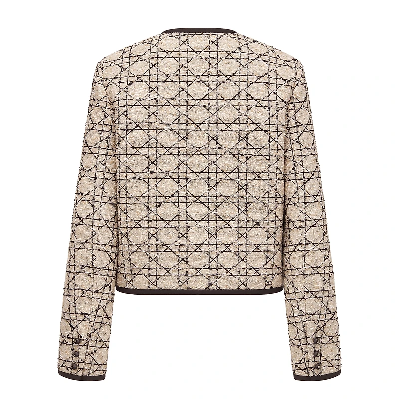 Cannage Cropped Jacket