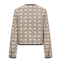 Cannage Cropped Jacket