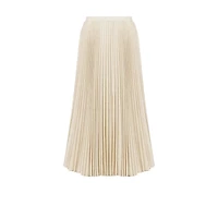 Dior Or Mid-Length Pleated Skirt