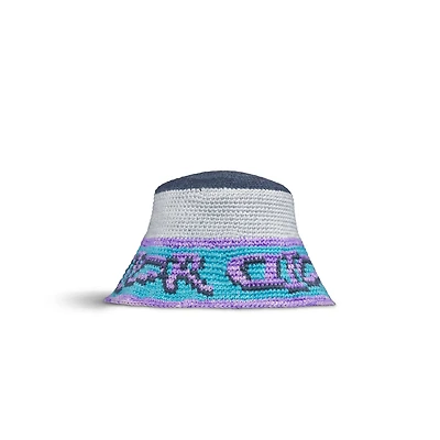 DIOR AND LEWIS HAMILTON Crochet Bucket Hat