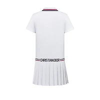 Dior Vibe Short Pleated Polo Dress