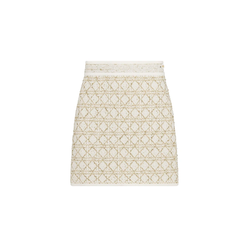 Dior Or Cannage Miniskirt