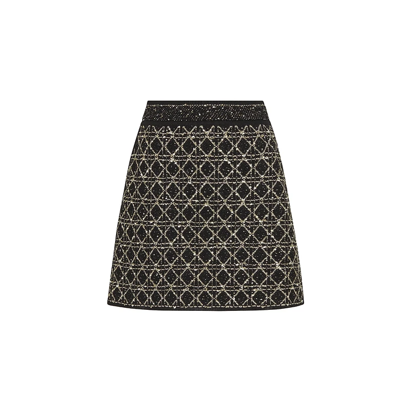 Cannage Miniskirt