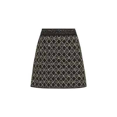 Cannage Miniskirt