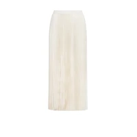 Mid-Length Pleated Skirt