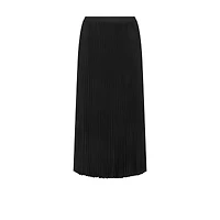 Mid-Length Pleated Skirt