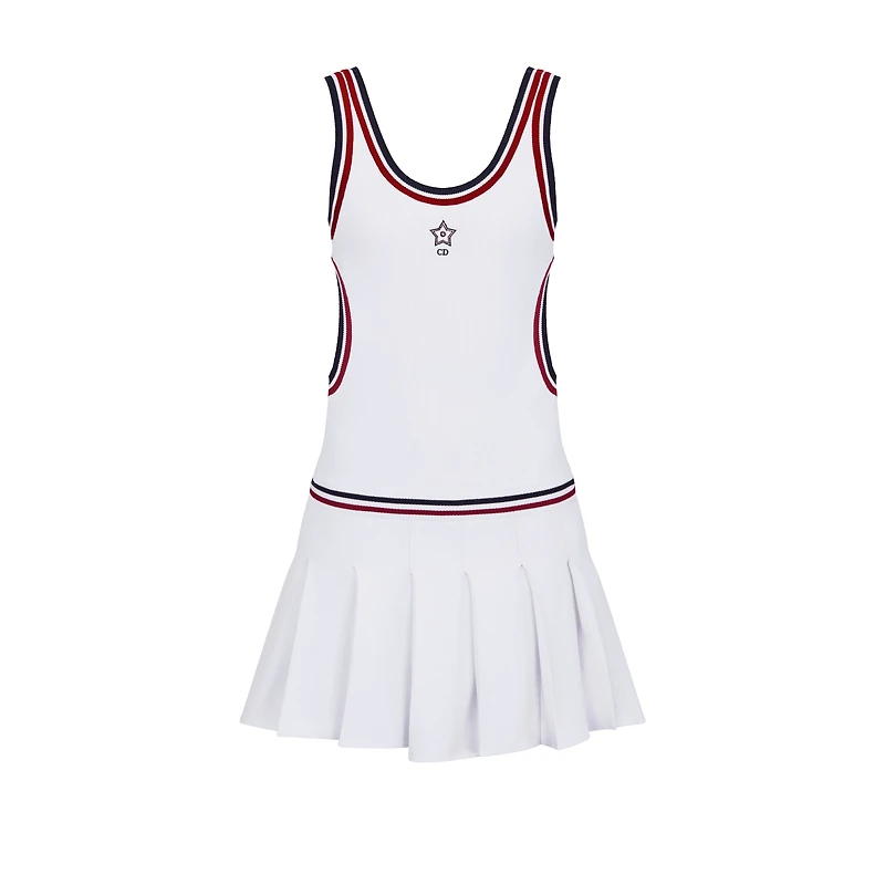 Dior Vibe Short Pleated Dress