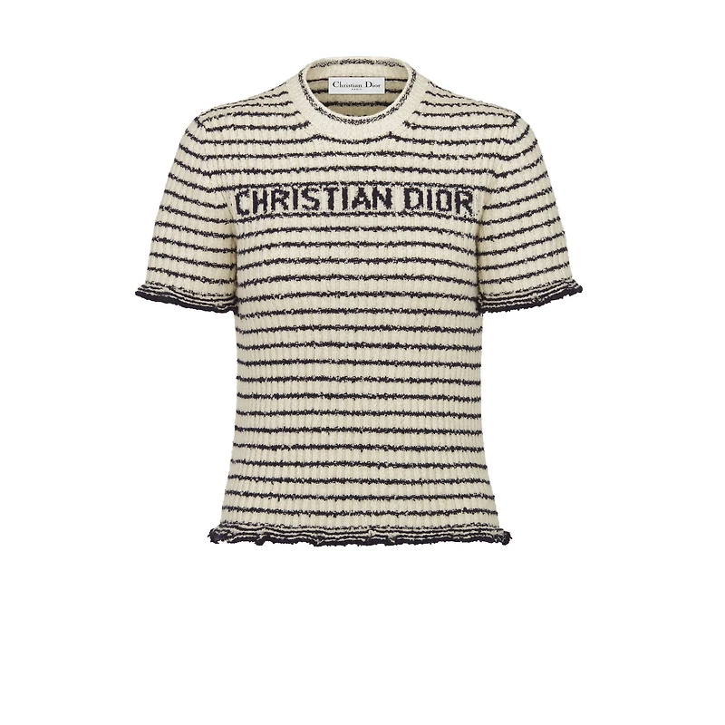 Dior Marinière Short-Sleeved Top
