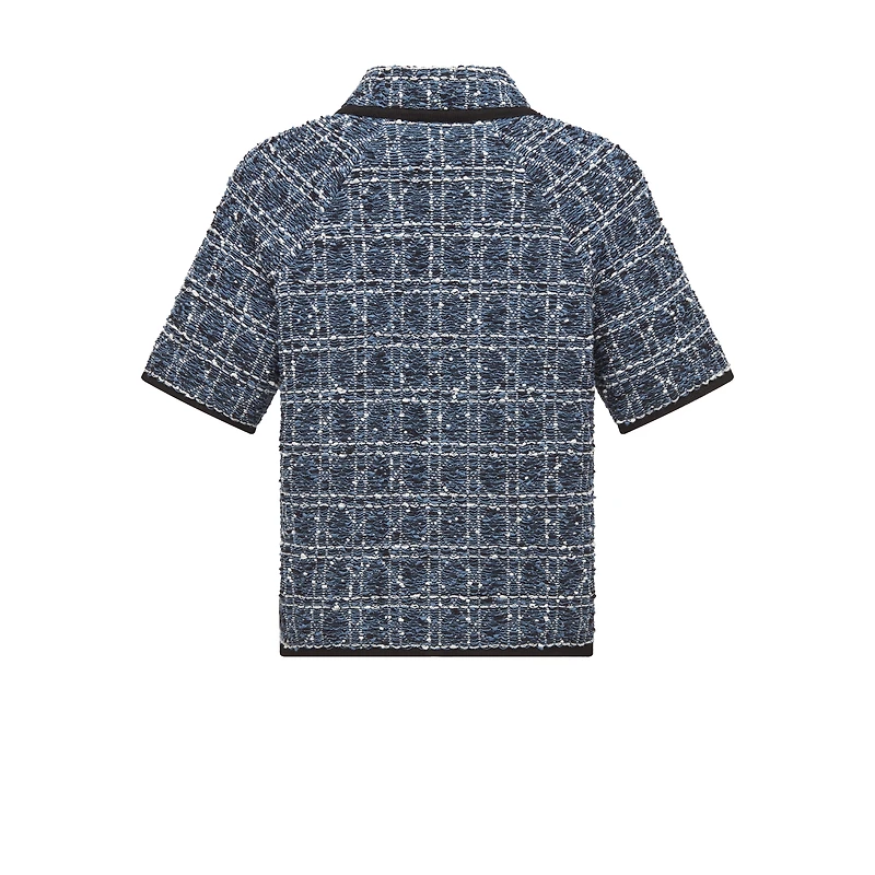 Short-Sleeved Cannage Jacket