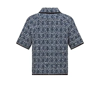 Short-Sleeved Cannage Jacket